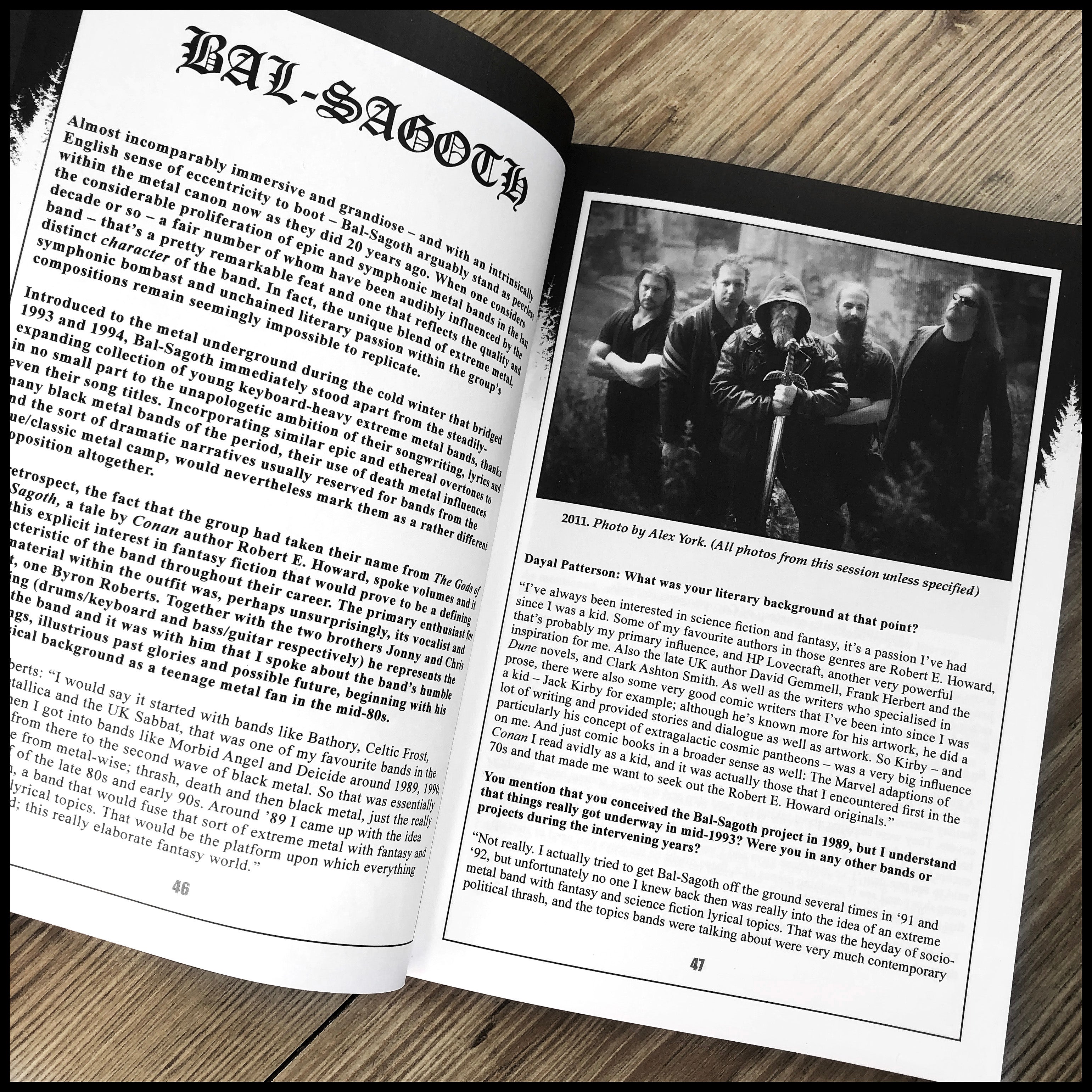 MOVING SALE: CULT NEVER DIES THE MEGA ZINE book *SIGNED* (ex-display)