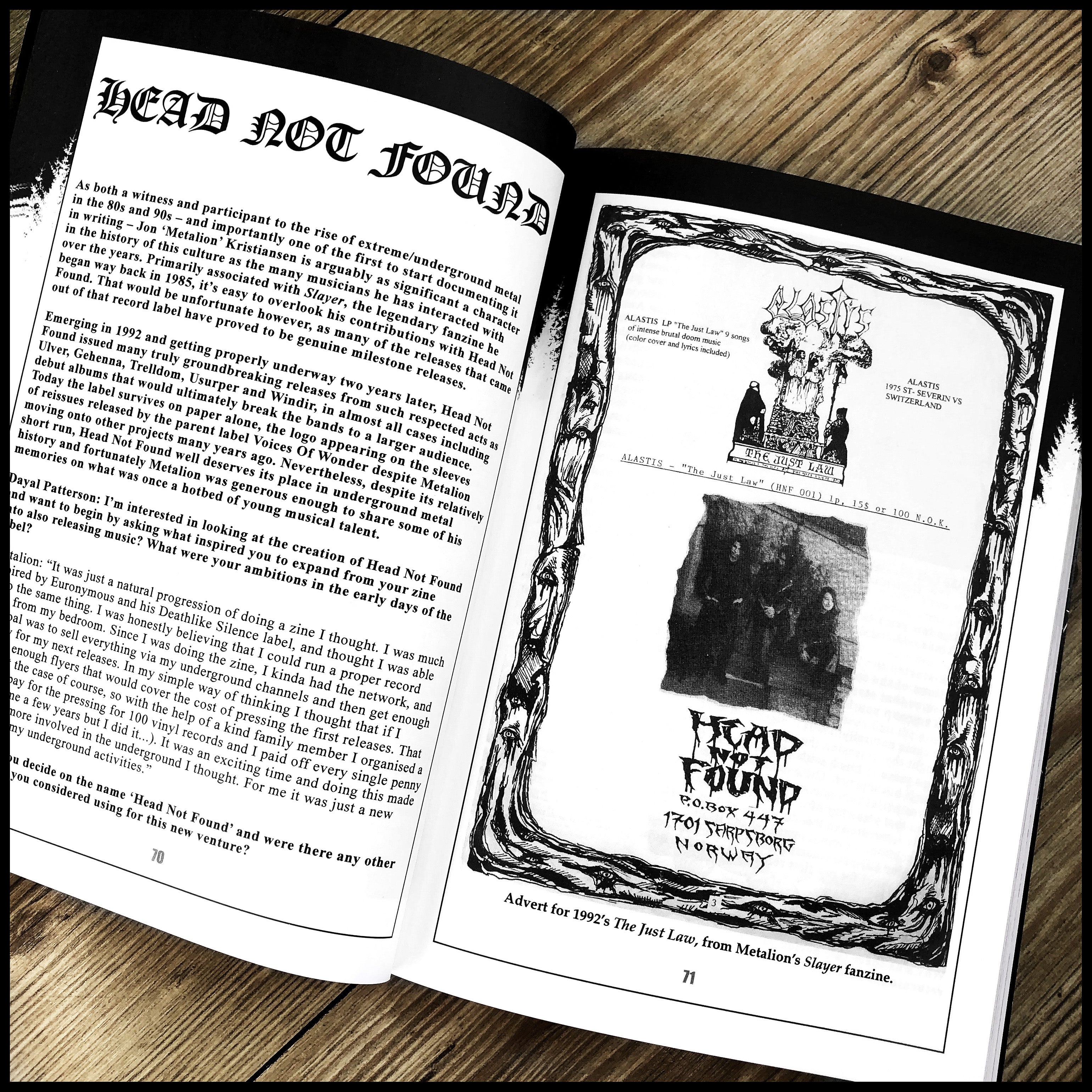 MOVING SALE: CULT NEVER DIES THE MEGA ZINE book *SIGNED* (ex-display)