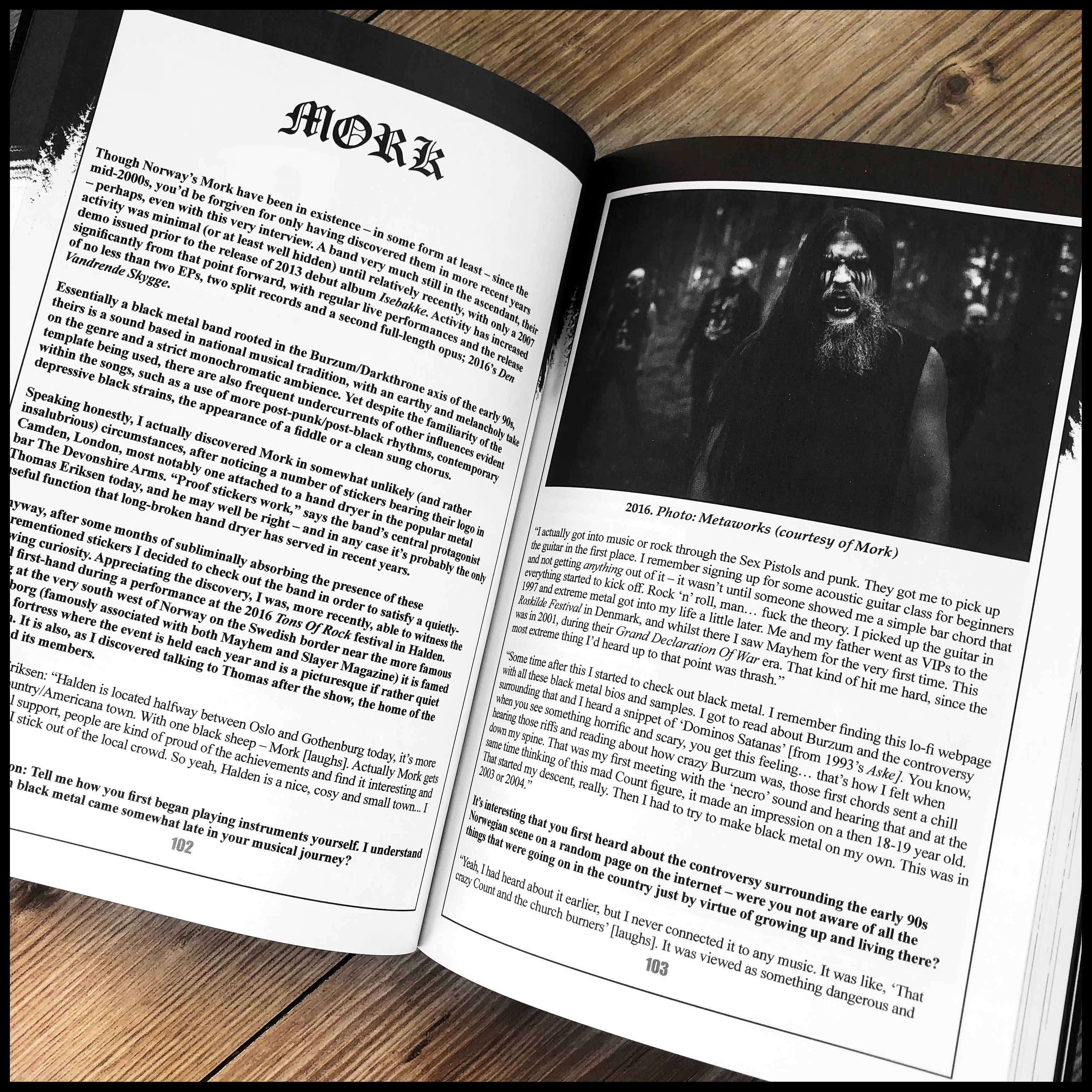MOVING SALE: CULT NEVER DIES THE MEGA ZINE book *SIGNED* (ex-display)