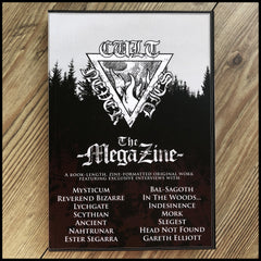 MOVING SALE: CULT NEVER DIES THE MEGA ZINE book *SIGNED* (ex-display)
