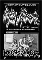 Ultra Damaged zine / black metal fanzine / death metal fanzine / metal fanzine]
