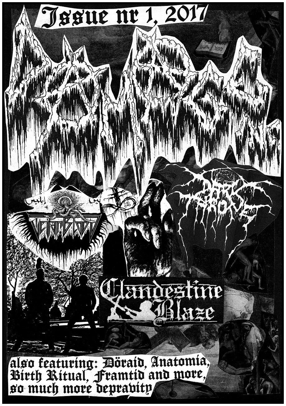 Ultra Damaged zine / black metal fanzine / death metal fanzine / metal fanzine]