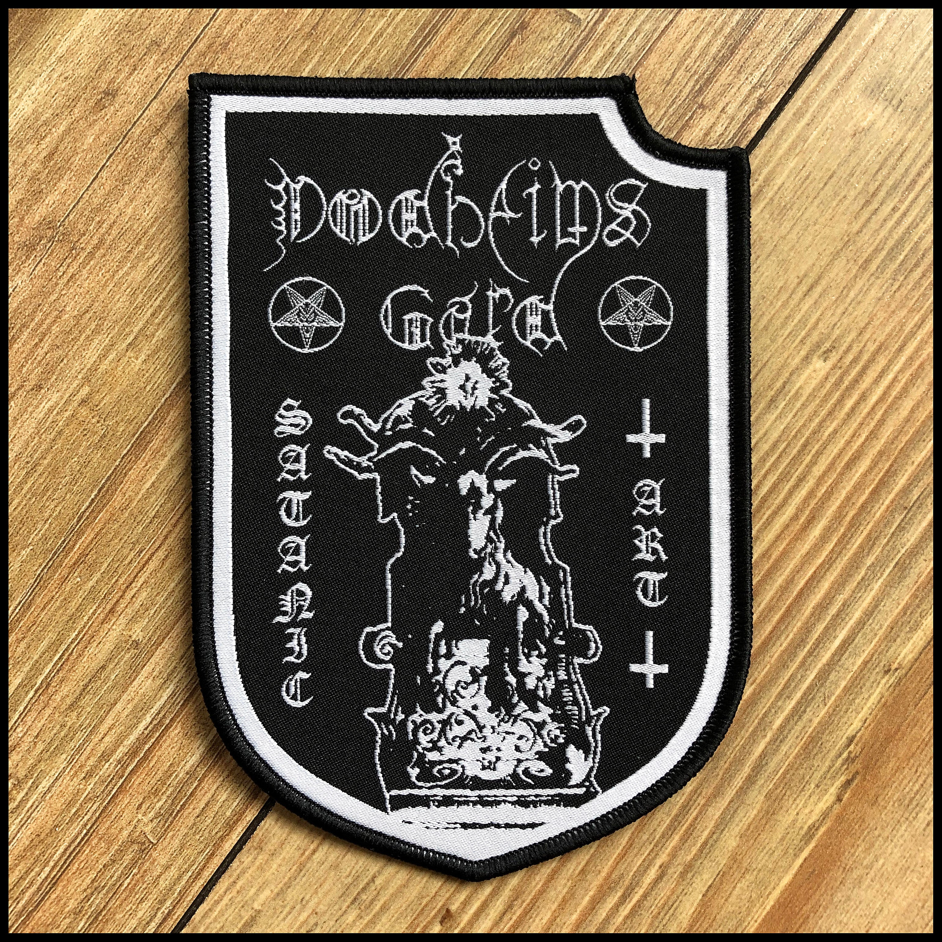 DØDHEIMSGARD: official deluxe/limited KRONET TIL KONGE patch (by CND)