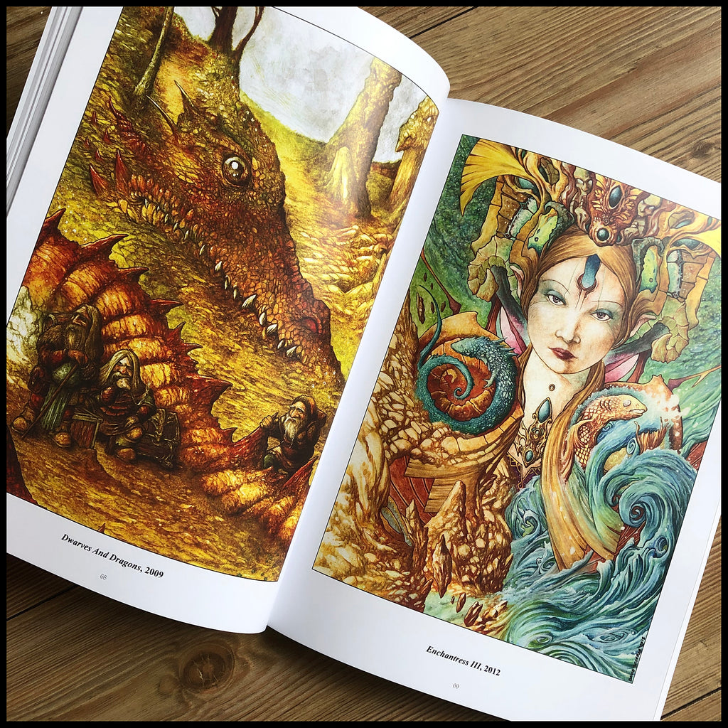 MOVING SALE: OWLS, TROLLS & DEAD KING'S SKULLS: THE ART OF DAVID THIÉRRÉE book (ex-display/imperfect copies)