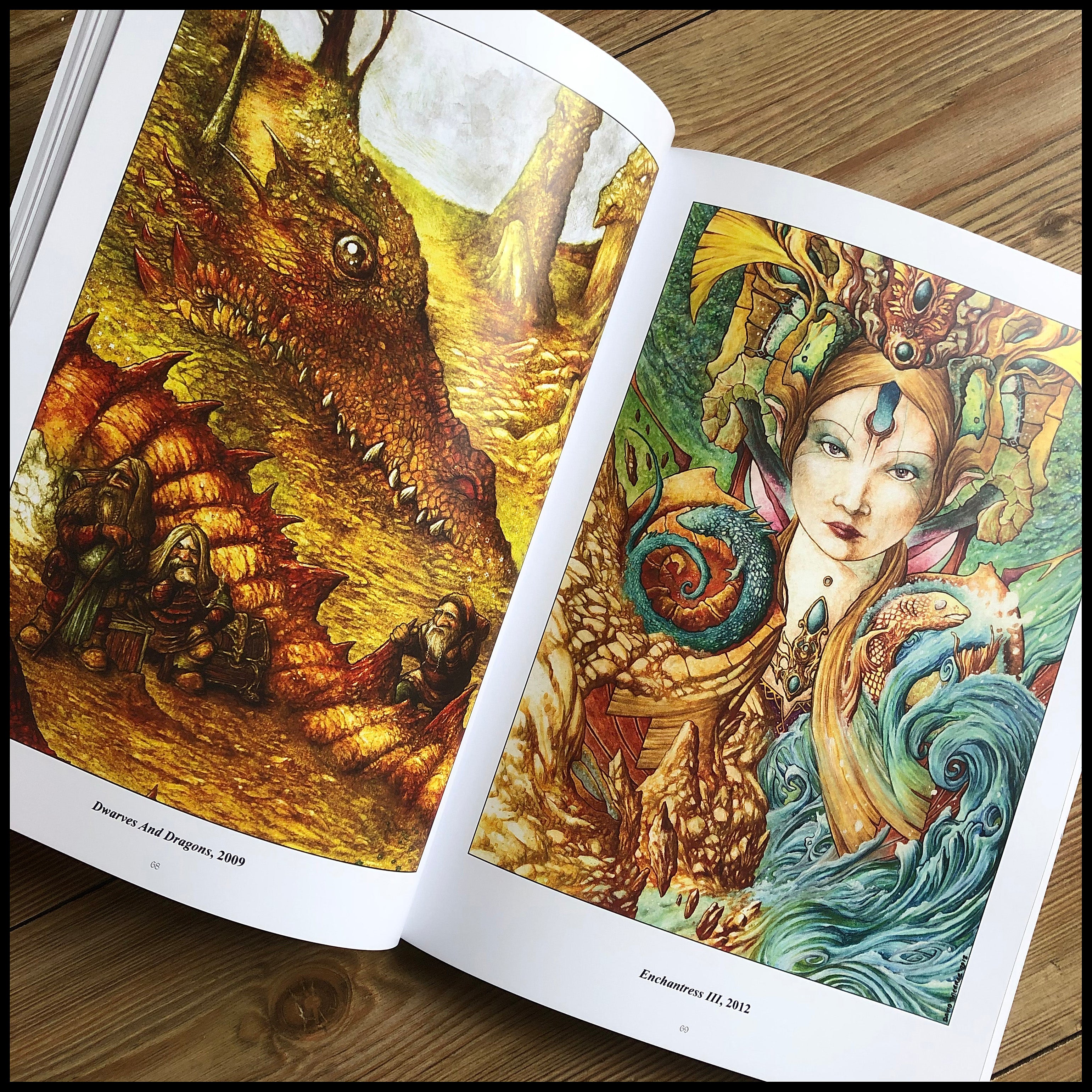 MOVING SALE: OWLS, TROLLS & DEAD KING'S SKULLS: THE ART OF DAVID THIÉRRÉE book (ex-display/imperfect copies)