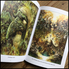 MOVING SALE: OWLS, TROLLS & DEAD KING'S SKULLS: THE ART OF DAVID THIÉRRÉE book (ex-display/imperfect copies)