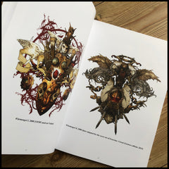MOVING SALE: OWLS, TROLLS & DEAD KING'S SKULLS: THE ART OF DAVID THIÉRRÉE book (ex-display/imperfect copies)