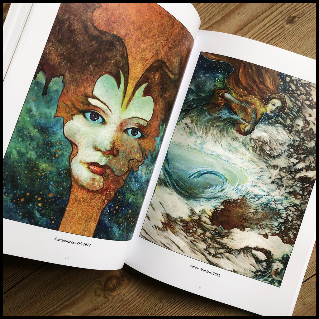 MOVING SALE: OWLS, TROLLS & DEAD KING'S SKULLS: THE ART OF DAVID THIÉRRÉE book (ex-display/imperfect copies)