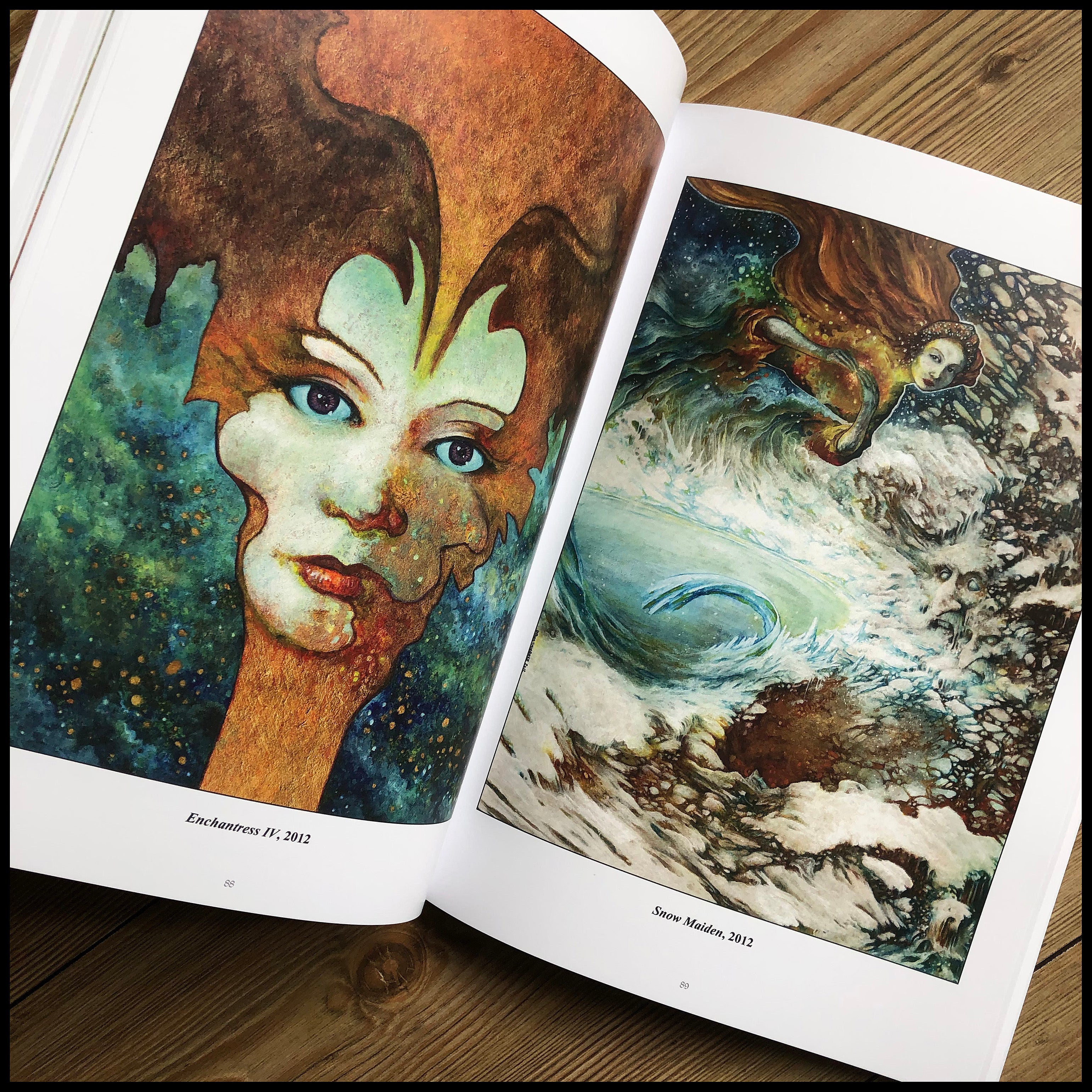 MOVING SALE: OWLS, TROLLS & DEAD KING'S SKULLS: THE ART OF DAVID THIÉRRÉE book (ex-display/imperfect copies)