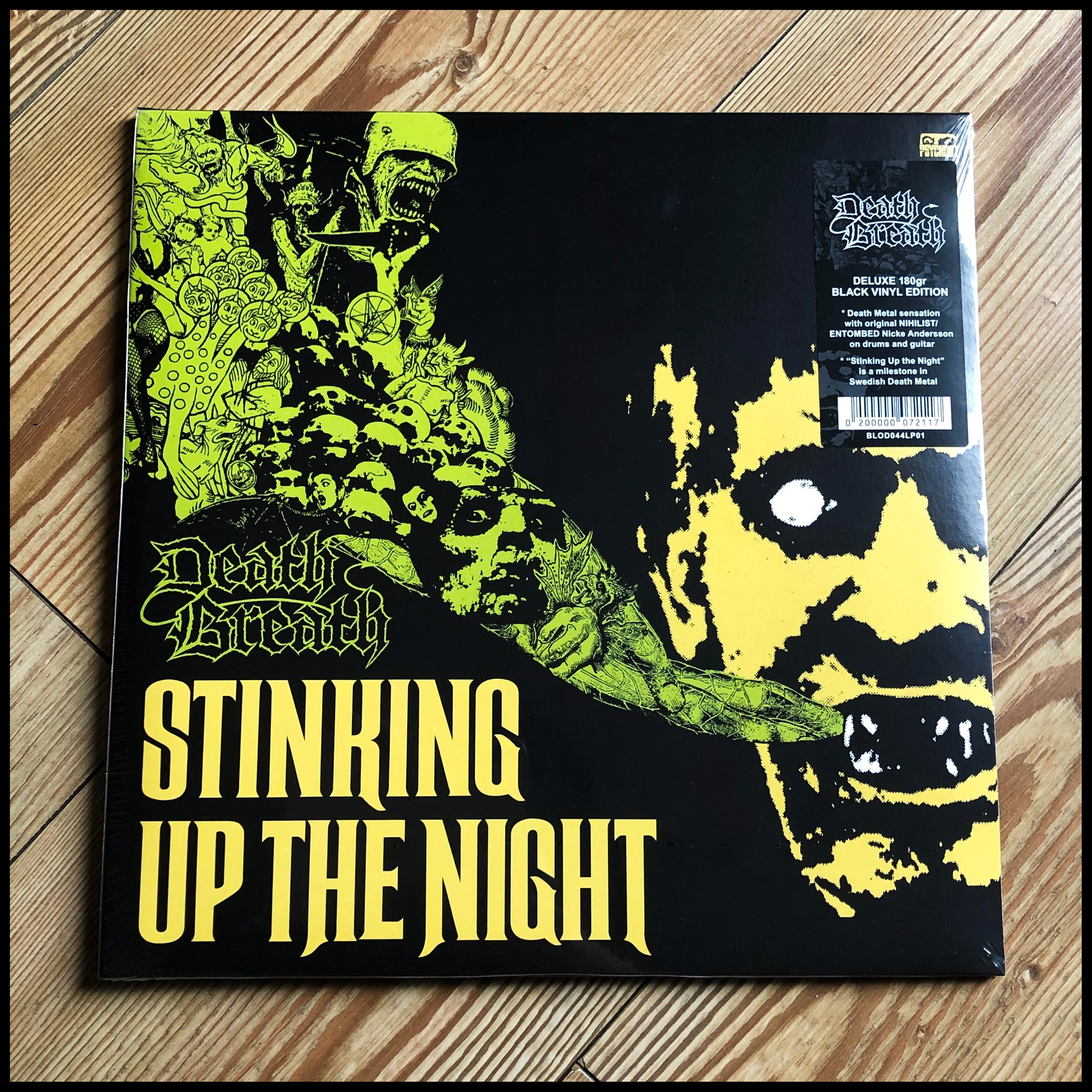 DEATH BREATH: Stinking Up the Night LP (180g black vinyl, gatefold, Swedish DM feat. members of Entombed, Repulsion) *new*