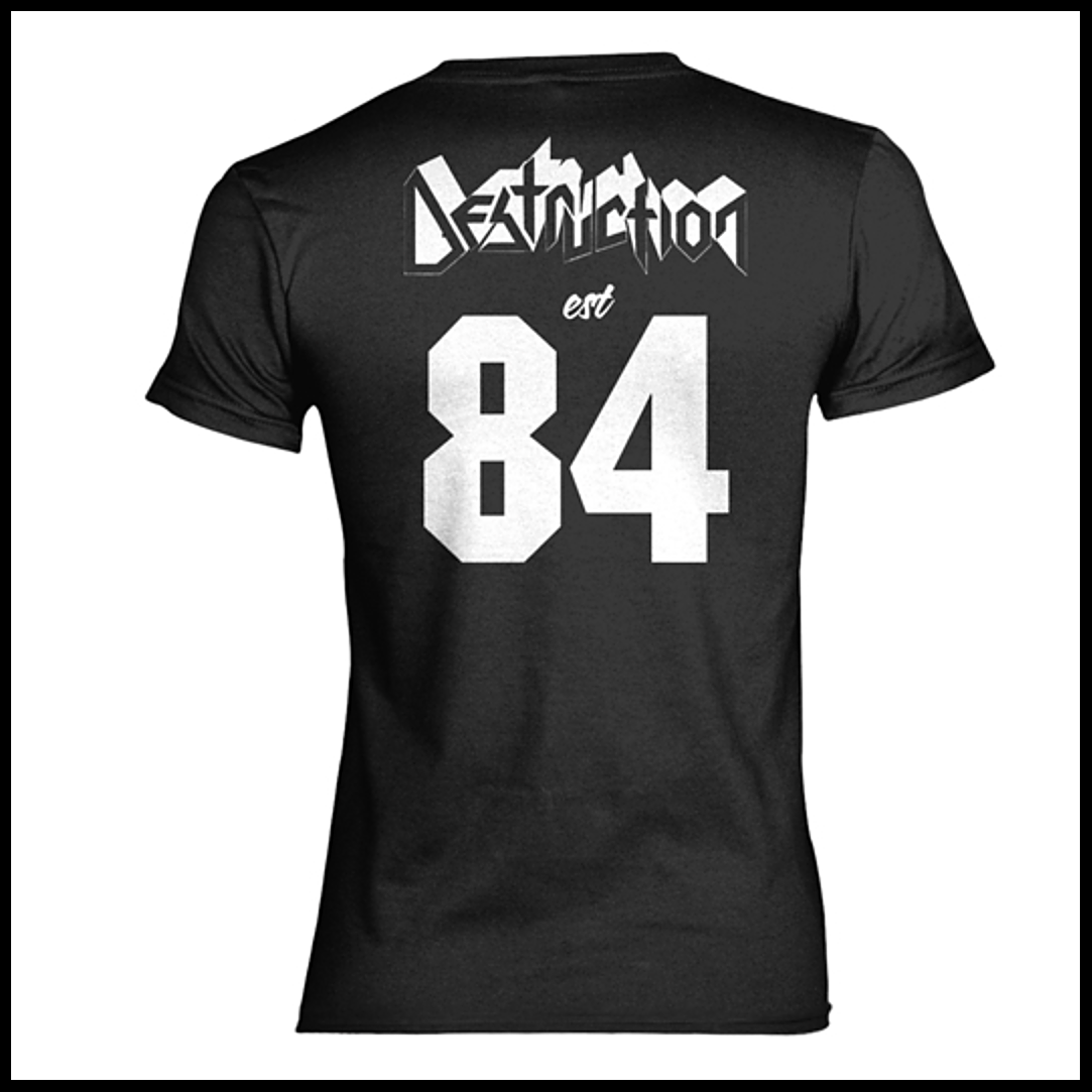 MOVING SALE: official DESTRUCTION: 'Established 1984' girlie shirt