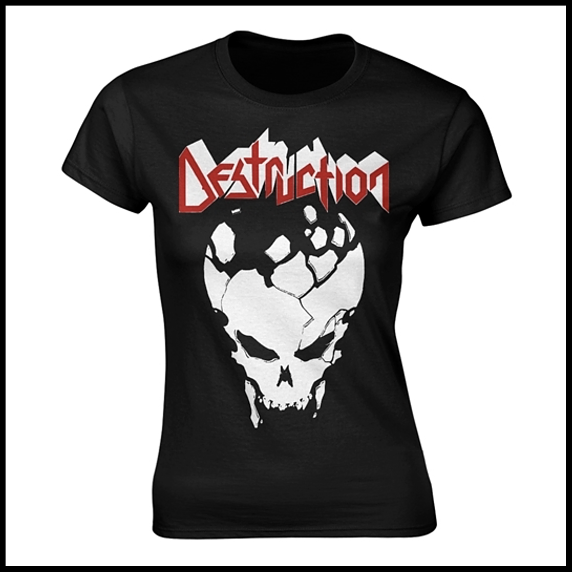 MOVING SALE: official DESTRUCTION: 'Established 1984' girlie shirt