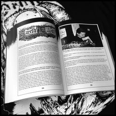 MOVING SALE: CULT NEVER DIES THE MEGA ZINE book *SIGNED* (ex-display)