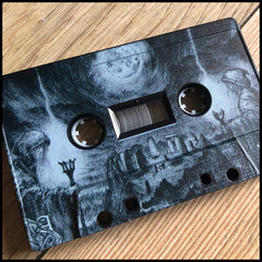 HEATHEN DEITY: True English Black Metal cassette (released by Cult Never Dies, limited edition printed cassette)