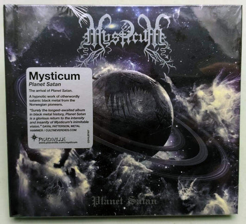 Sale: MYSTICUM: Planet Satan CD digibook (comeback masterpiece by the industrial metal pioneers)