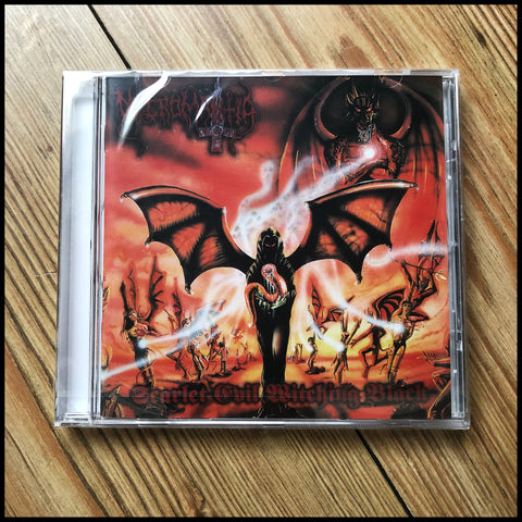 NECROMANTIA: Scarlet Evil Witching Black CD (Greek black metal classic)