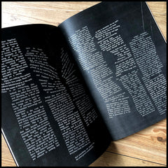 FEED THE BEAST #2 zine (superbly designed black/death metal publication)