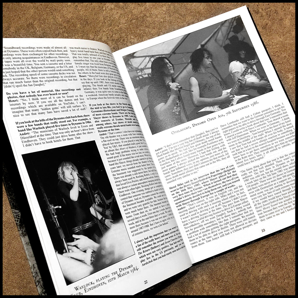 STREAMS OF ANCIENT WISDOM: THE HISTORY OF DUTCH DEATH & EXTREME METAL hardback book