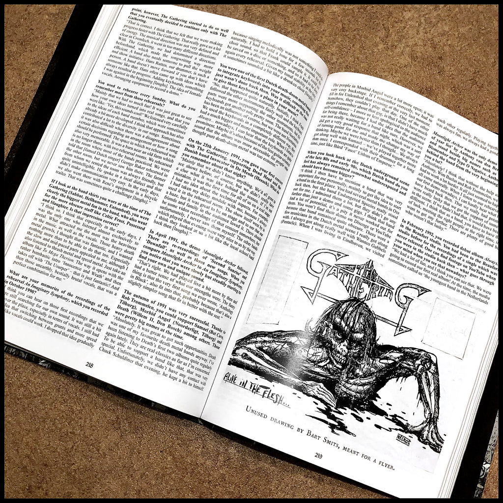 STREAMS OF ANCIENT WISDOM: THE HISTORY OF DUTCH DEATH & EXTREME METAL hardback book