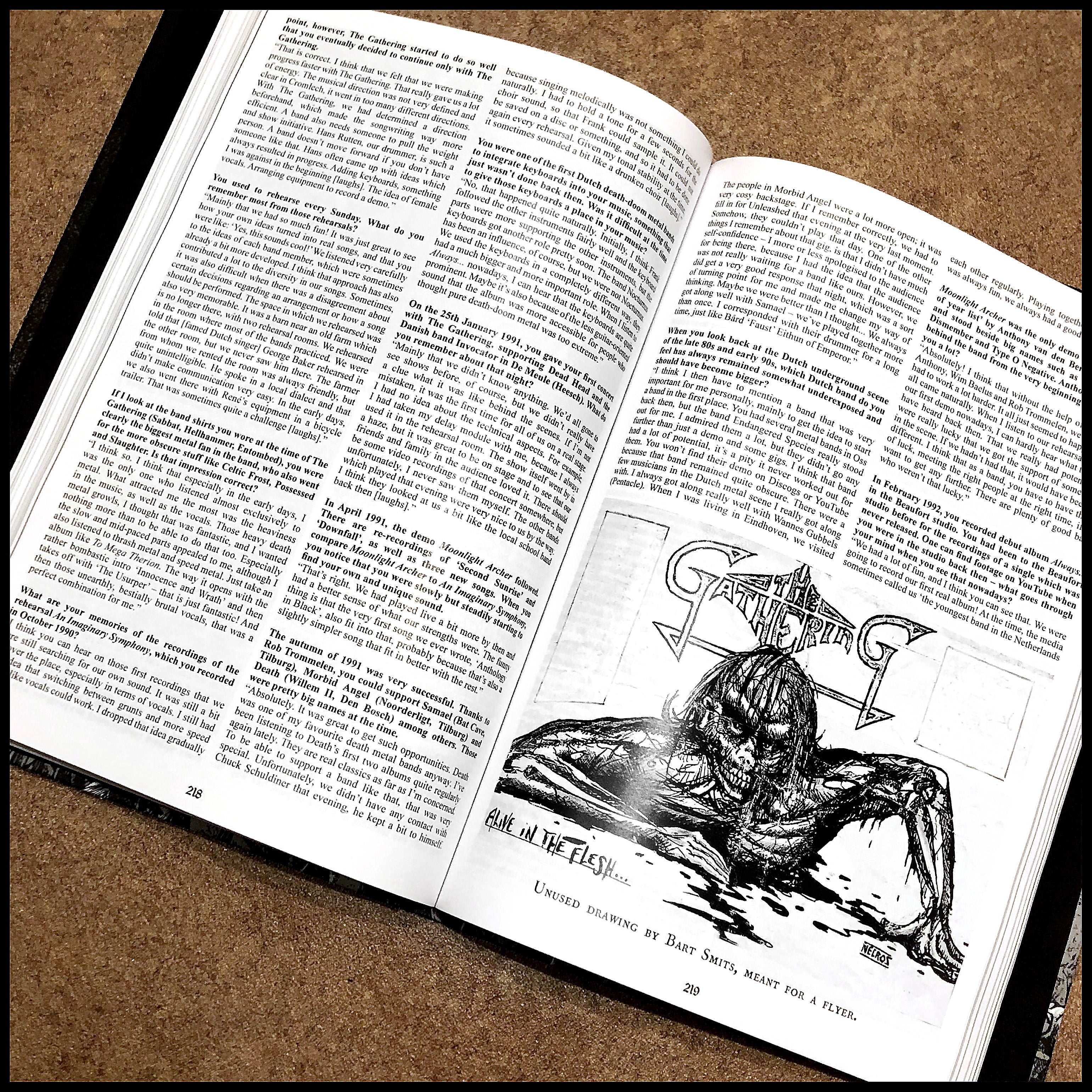 STREAMS OF ANCIENT WISDOM: THE HISTORY OF DUTCH DEATH & EXTREME METAL hardback book
