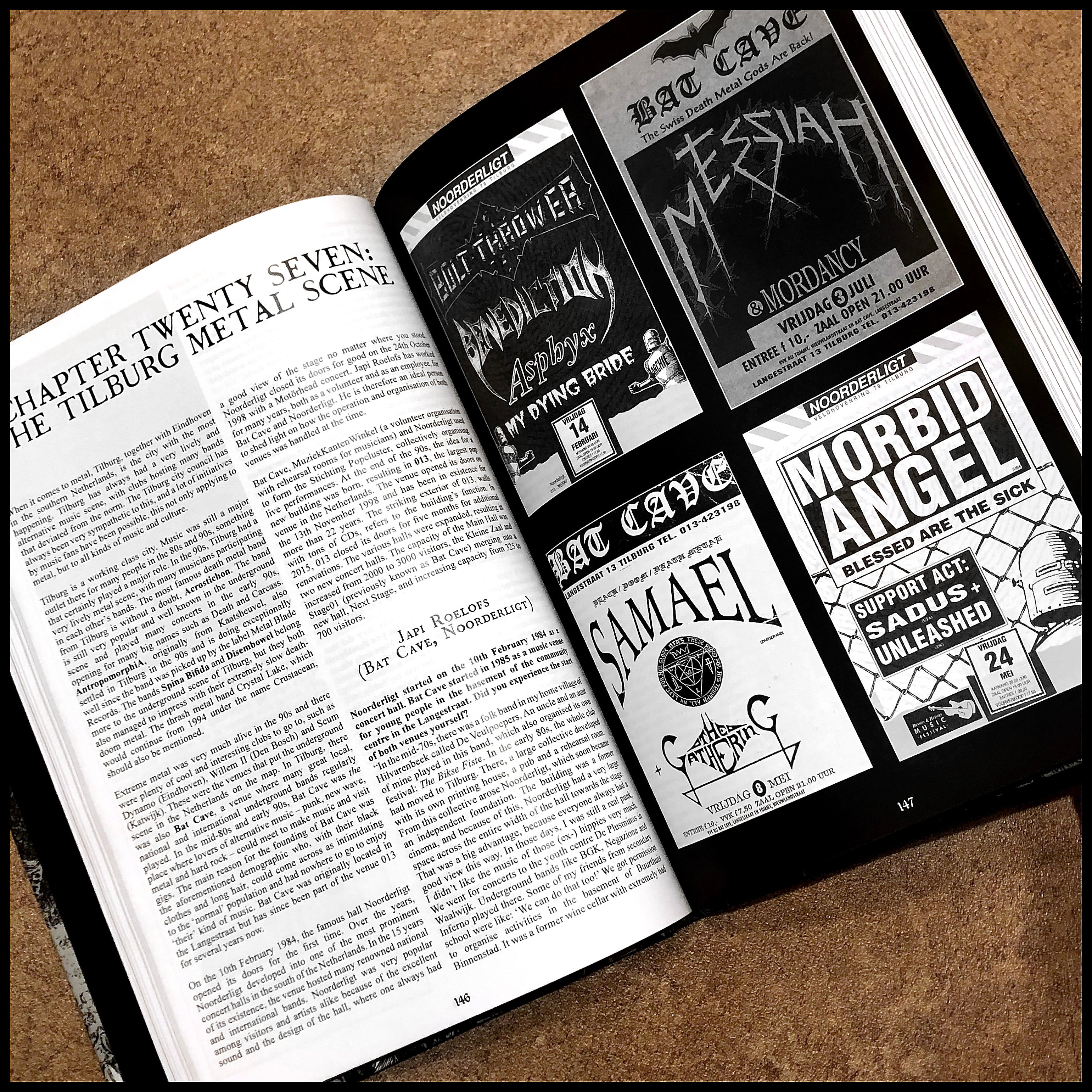 STREAMS OF ANCIENT WISDOM: THE HISTORY OF DUTCH DEATH & EXTREME METAL hardback book