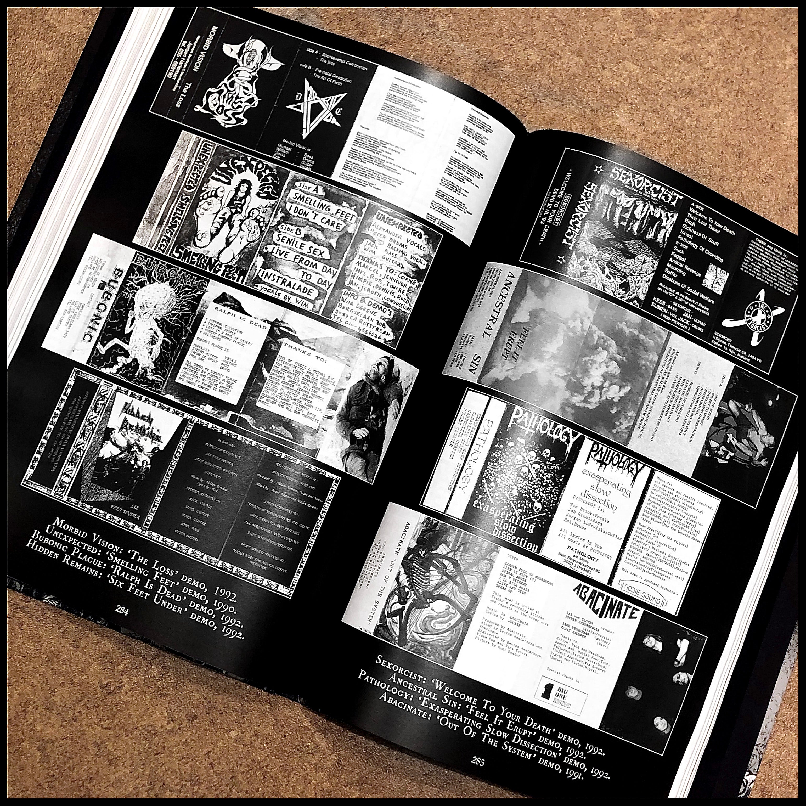 STREAMS OF ANCIENT WISDOM: THE HISTORY OF DUTCH DEATH & EXTREME METAL hardback book