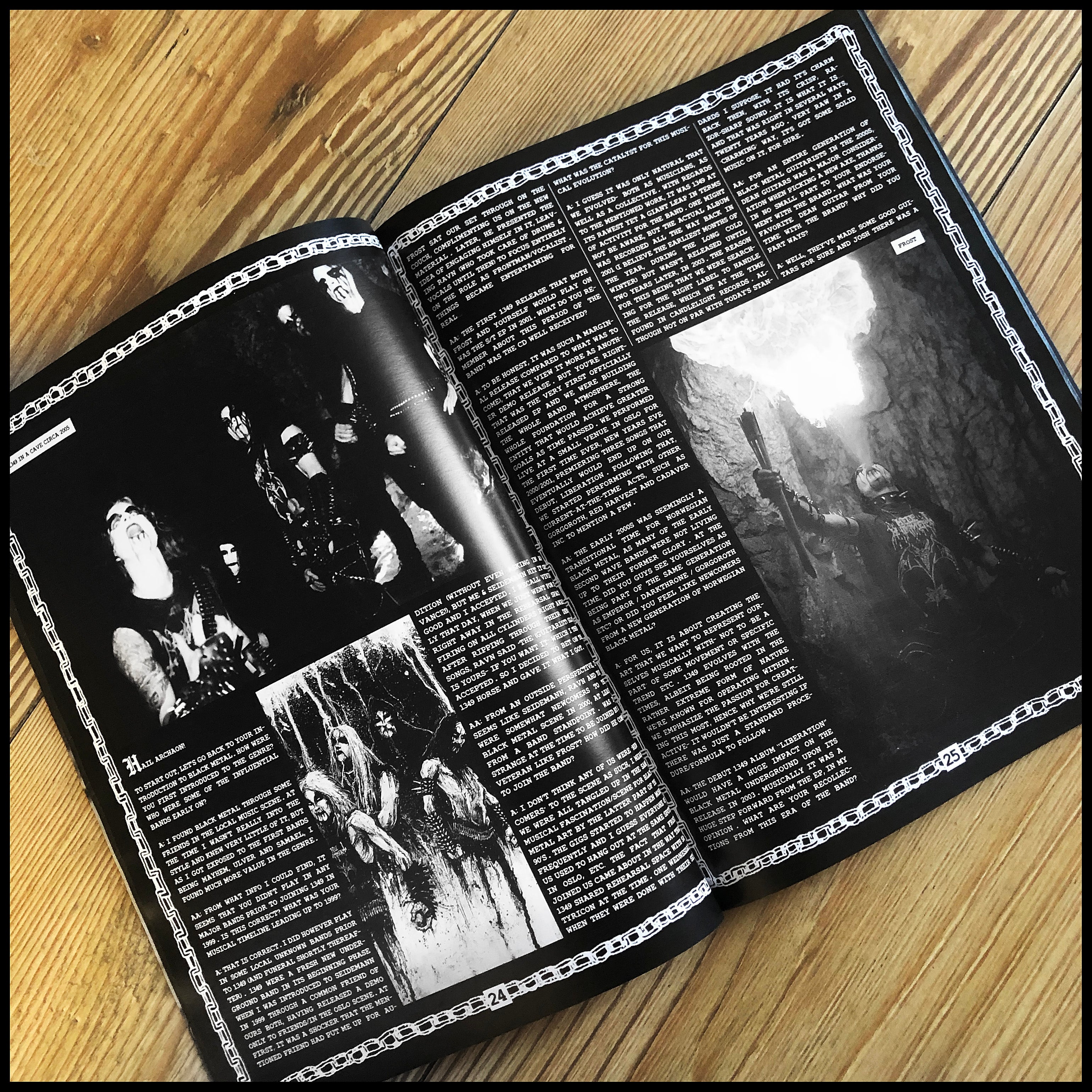 MOVING SALE: ARCANE ARCHIVIST fanzine issue 5 (cult old school black metal zine feat Trelldom, Horna, Watain, Djevel etc)