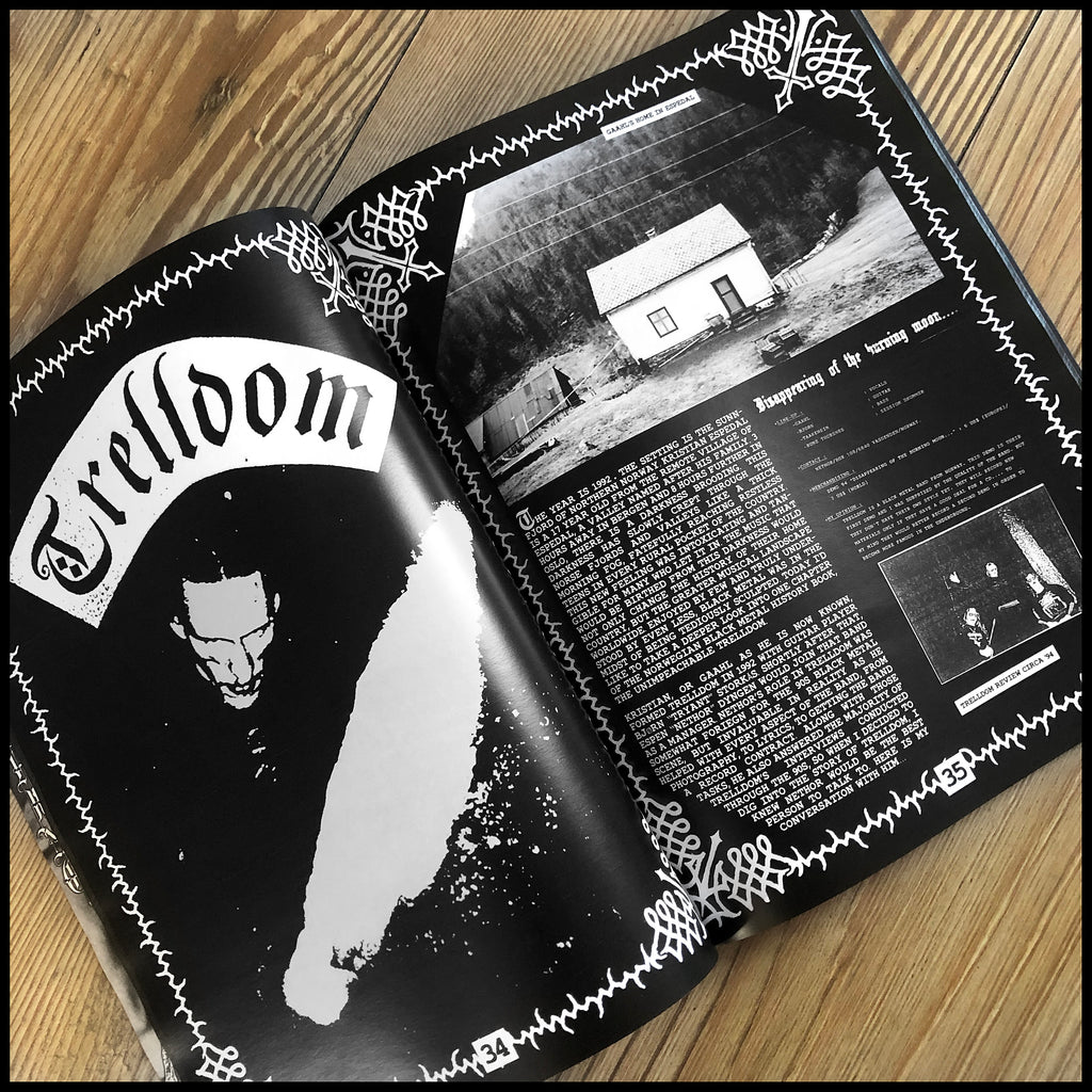 MOVING SALE: ARCANE ARCHIVIST fanzine issue 5 (cult old school black metal zine feat Trelldom, Horna, Watain, Djevel etc)