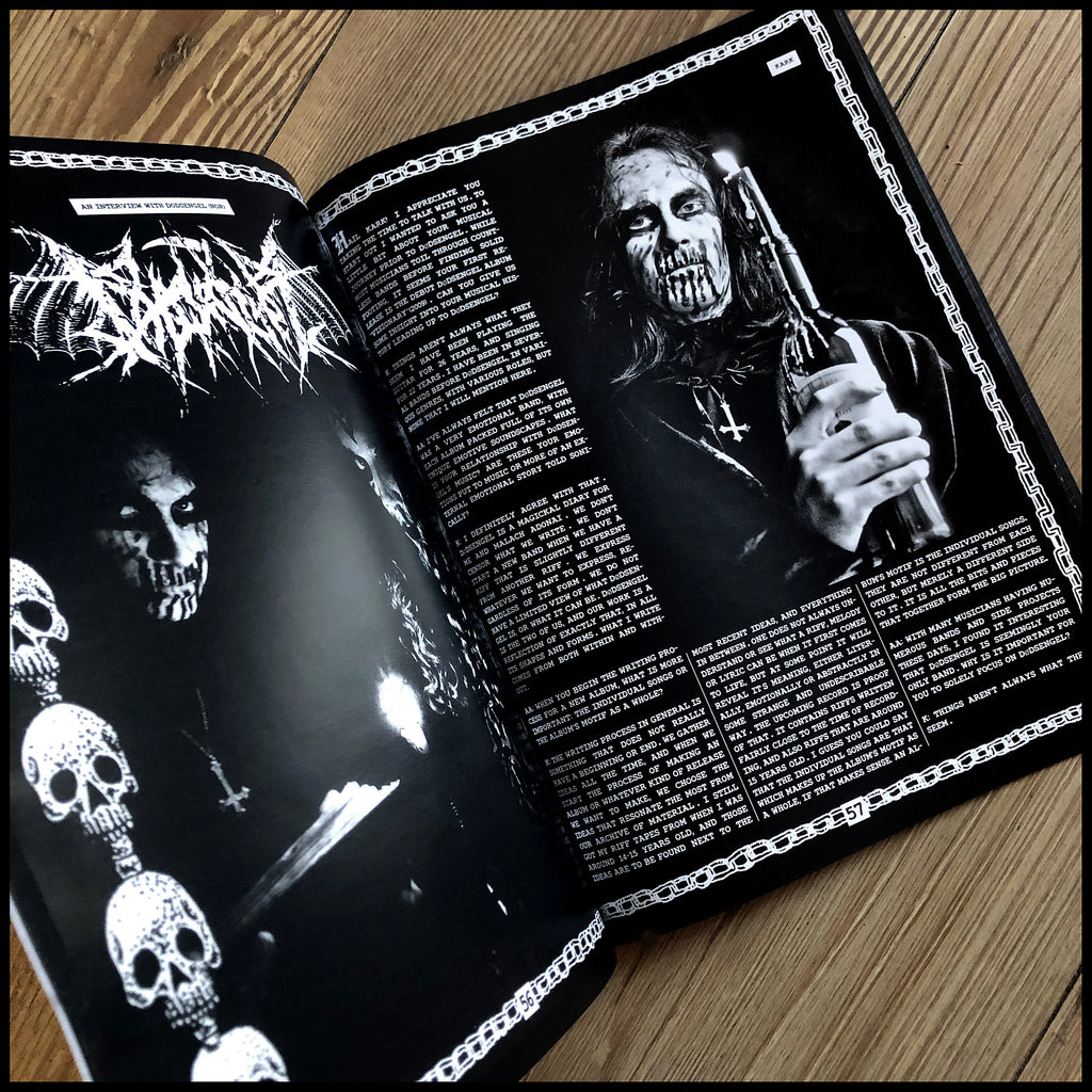 MOVING SALE: ARCANE ARCHIVIST fanzine issue 5 (cult old school black metal zine feat Trelldom, Horna, Watain, Djevel etc)