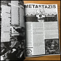 MASSACRÆMENT  #1 zine (large cult death metal and black metal zine)