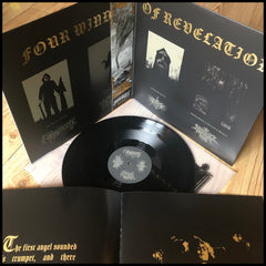 Sale: REVENANT MARQUIS / SPIDER GOD / THE ORACLE / THE SUN'S JOURNEY THROUGH THE NIGHT: Four Winds of Revelation LP (deluxe black vinyl with gatefold sleeve, booklet, bag & obi)