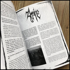 Sale: INNER MISSIVE #3 (large black/death metal book)