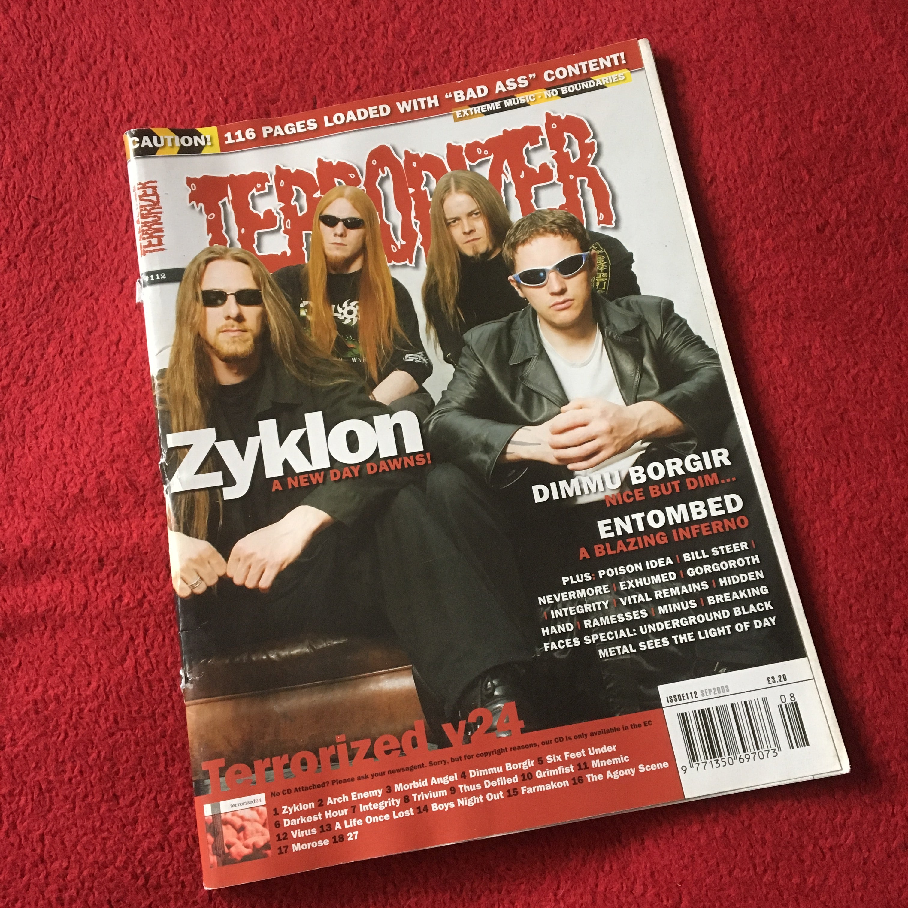 MOVING SALE: TERRORIZER magazine £1 per copy!   (issues 150-200)