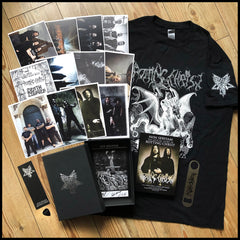 Last copies: NON SERVIAM: THE STORY OF ROTTING CHRIST signed colour hardback boxset (inc. shirt, prints & more