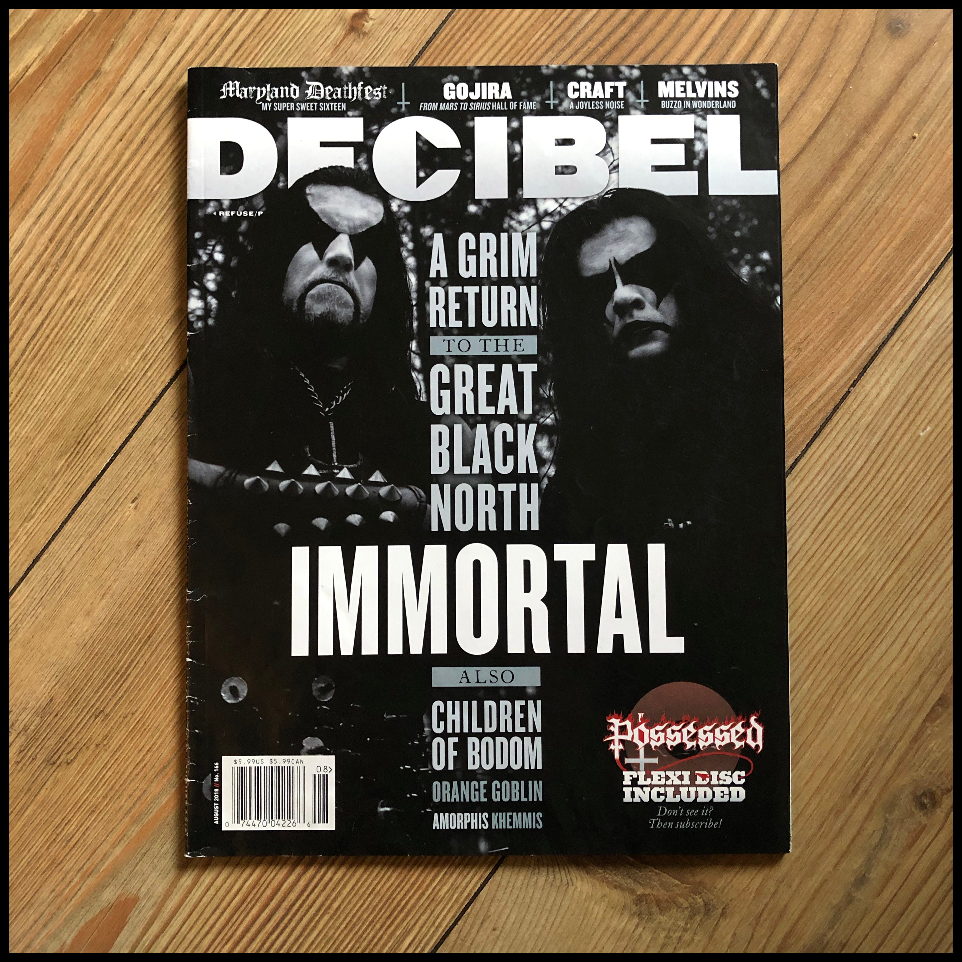 DECIBEL magazine (multiple issues)