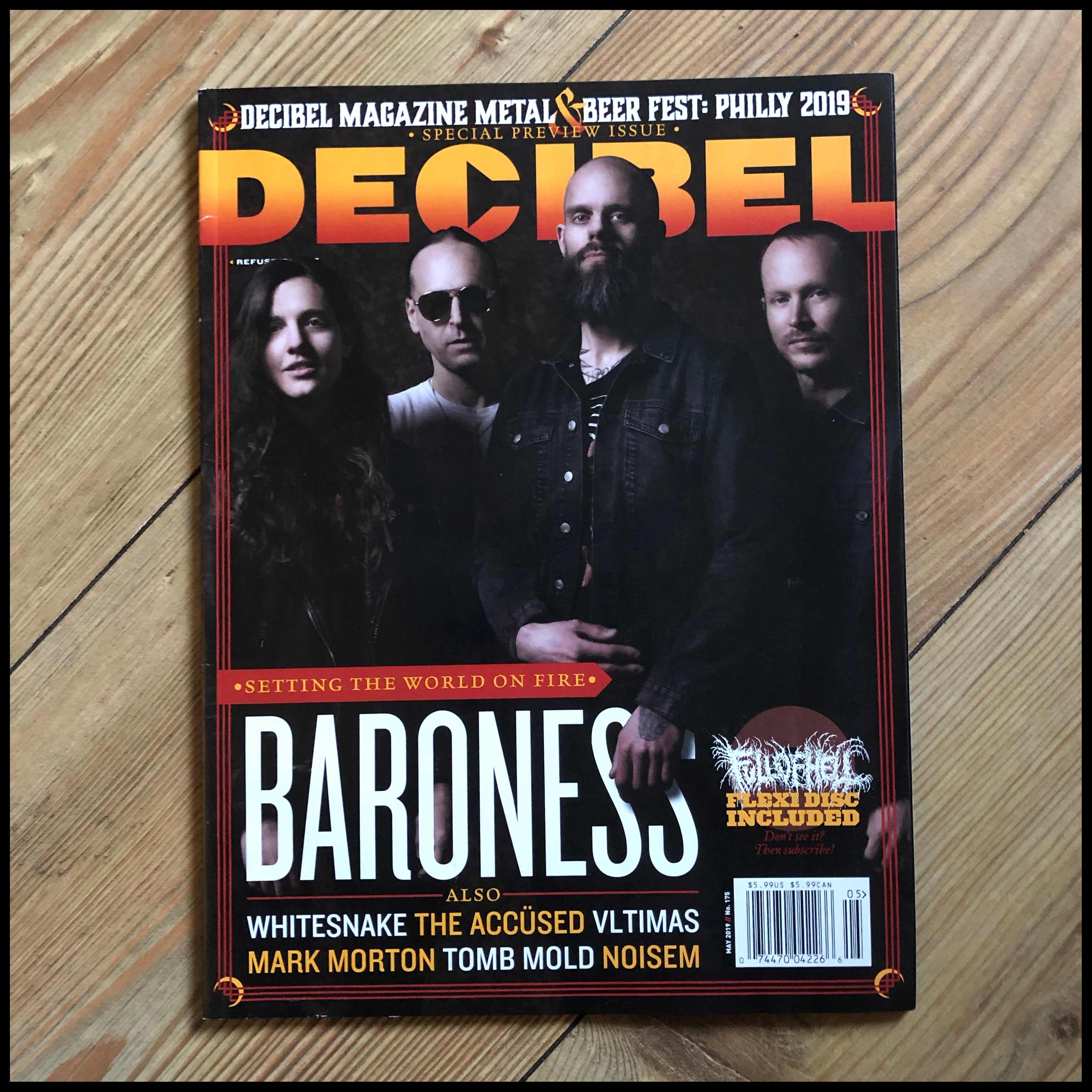 DECIBEL magazine (multiple issues)