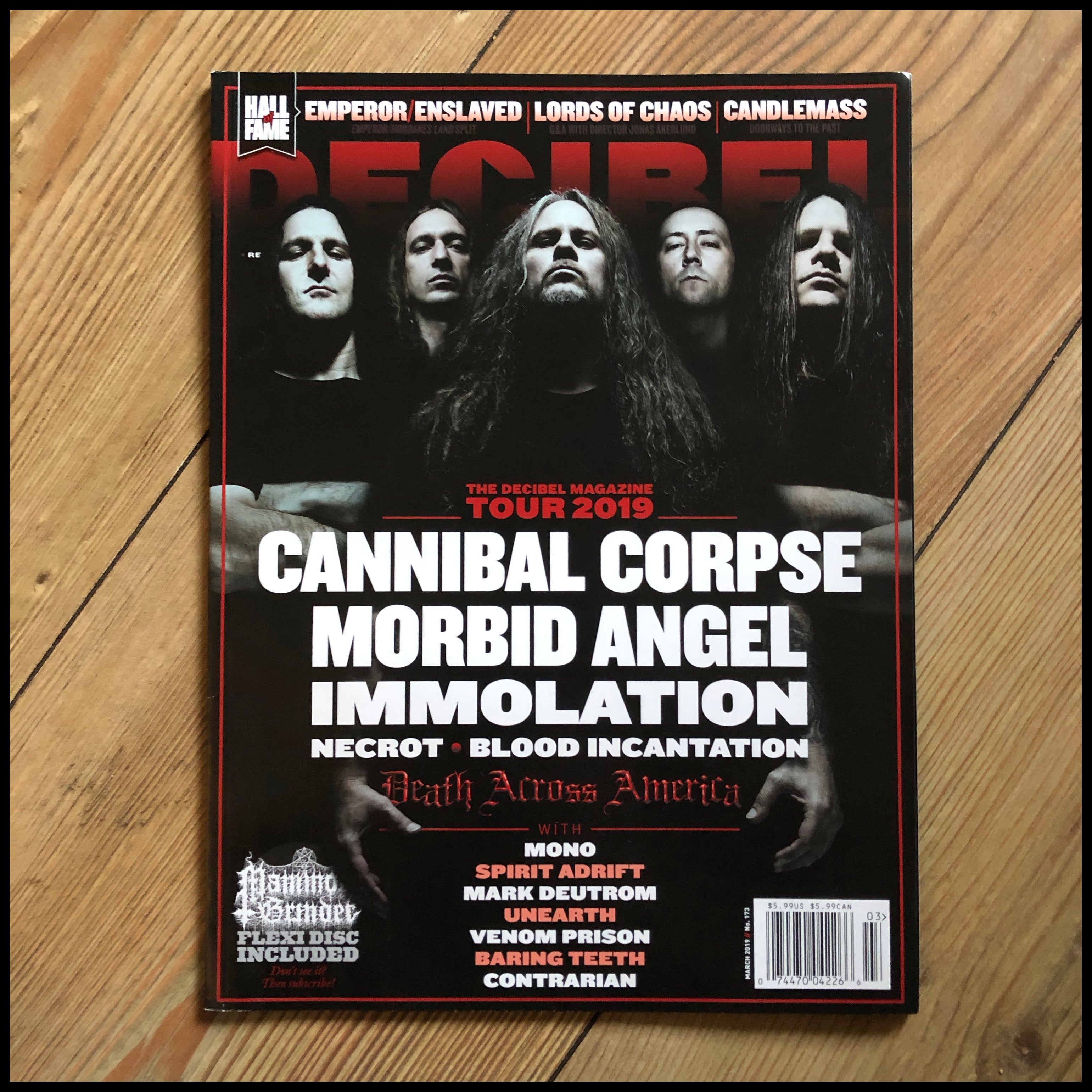 DECIBEL magazine (multiple issues)