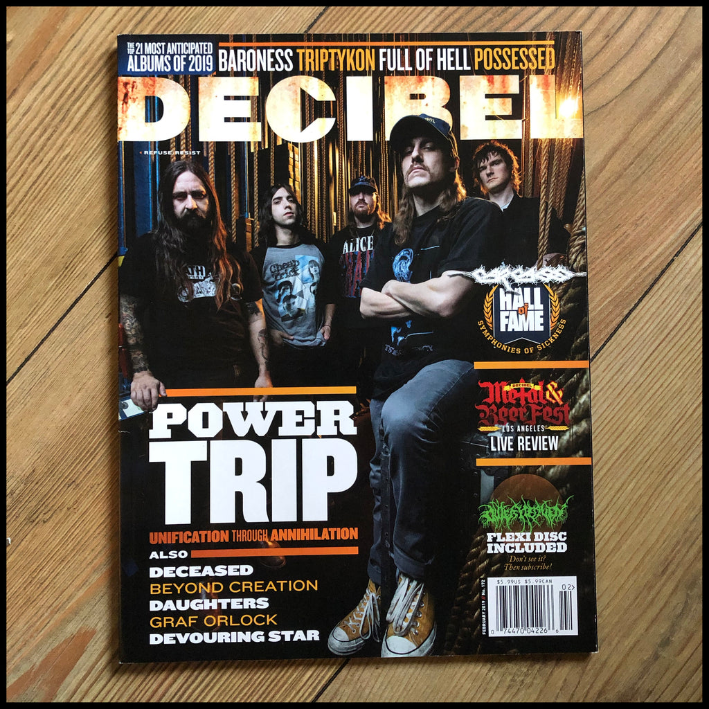 DECIBEL magazine (multiple issues)