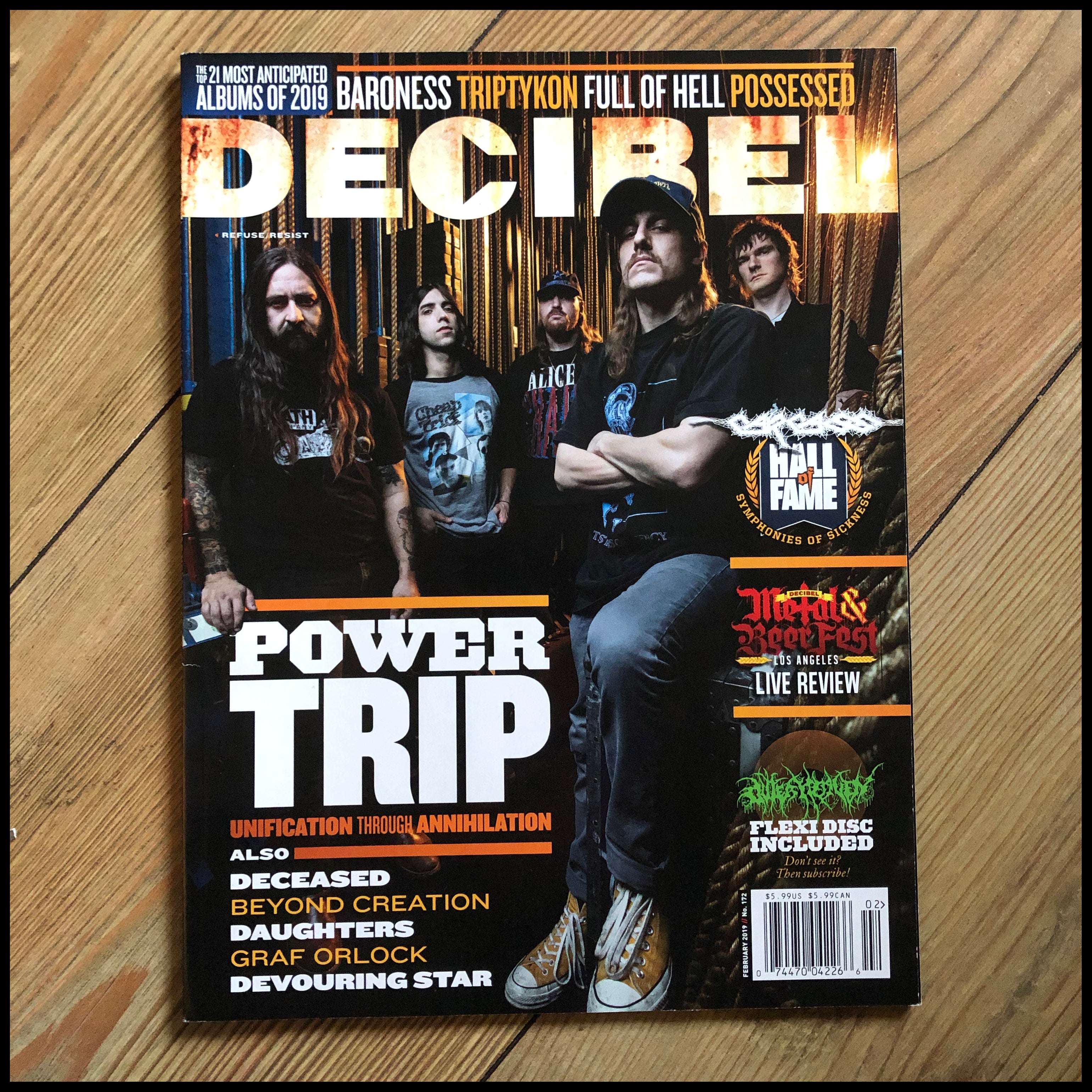 DECIBEL magazine (multiple issues)