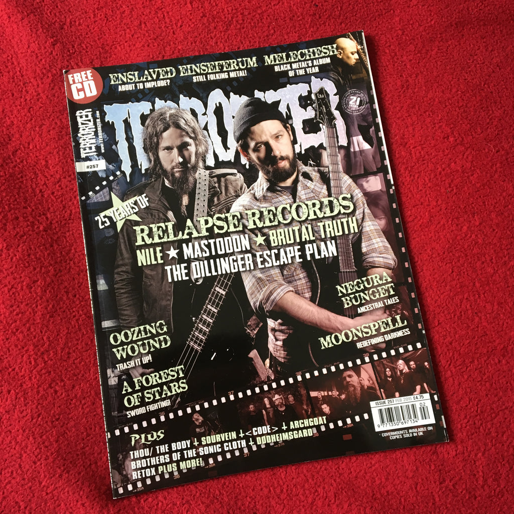 MOVING SALE: TERRORIZER magazine £1 per copy!   (201-final issue)
