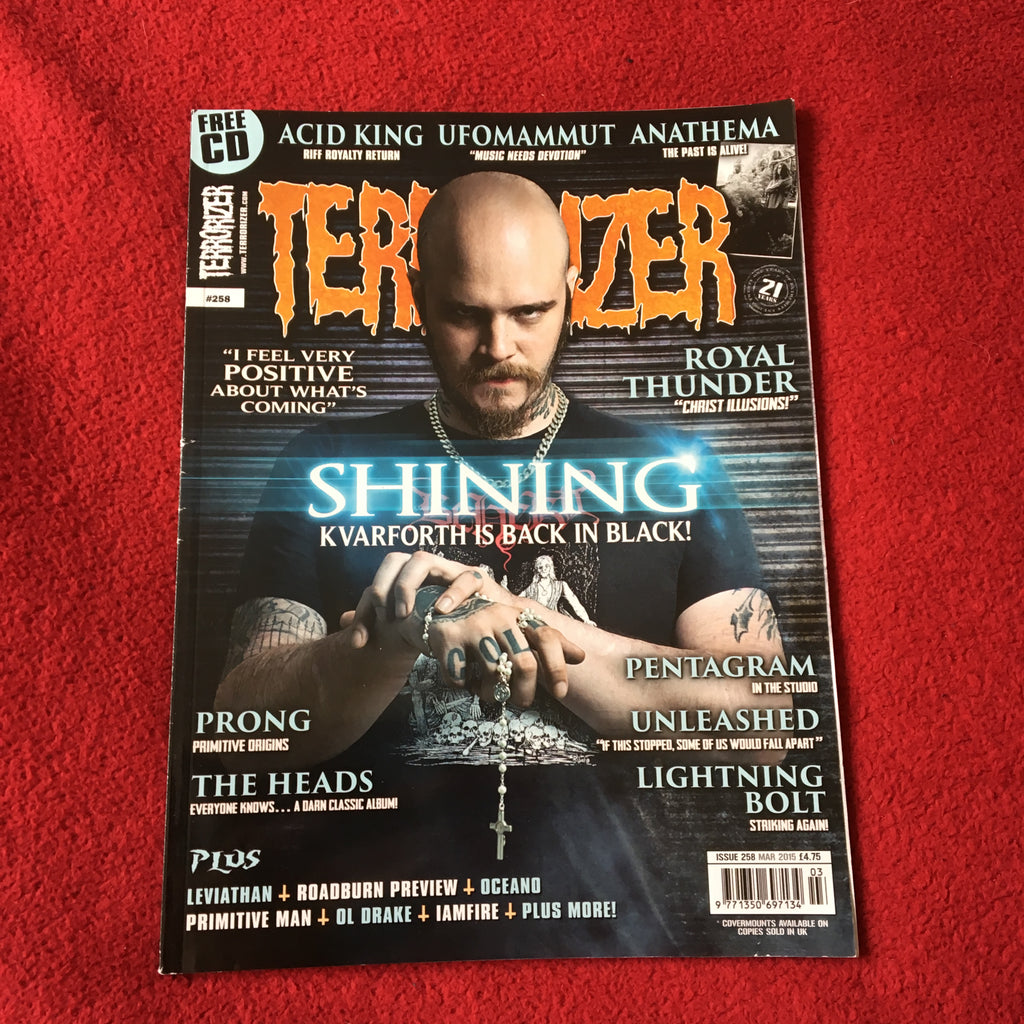 MOVING SALE: TERRORIZER magazine £1 per copy!   (201-final issue)