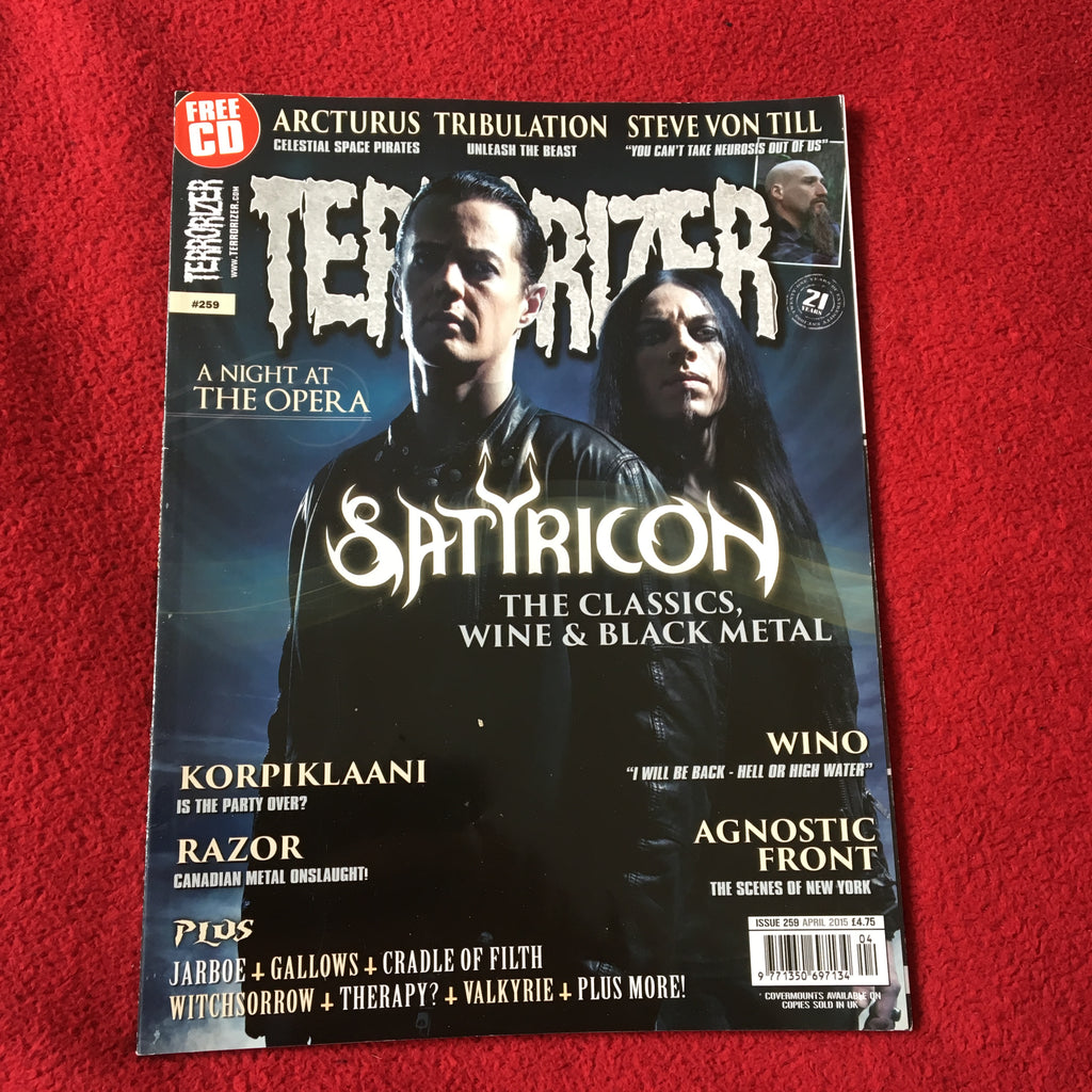 MOVING SALE: TERRORIZER magazine £1 per copy!   (201-final issue)