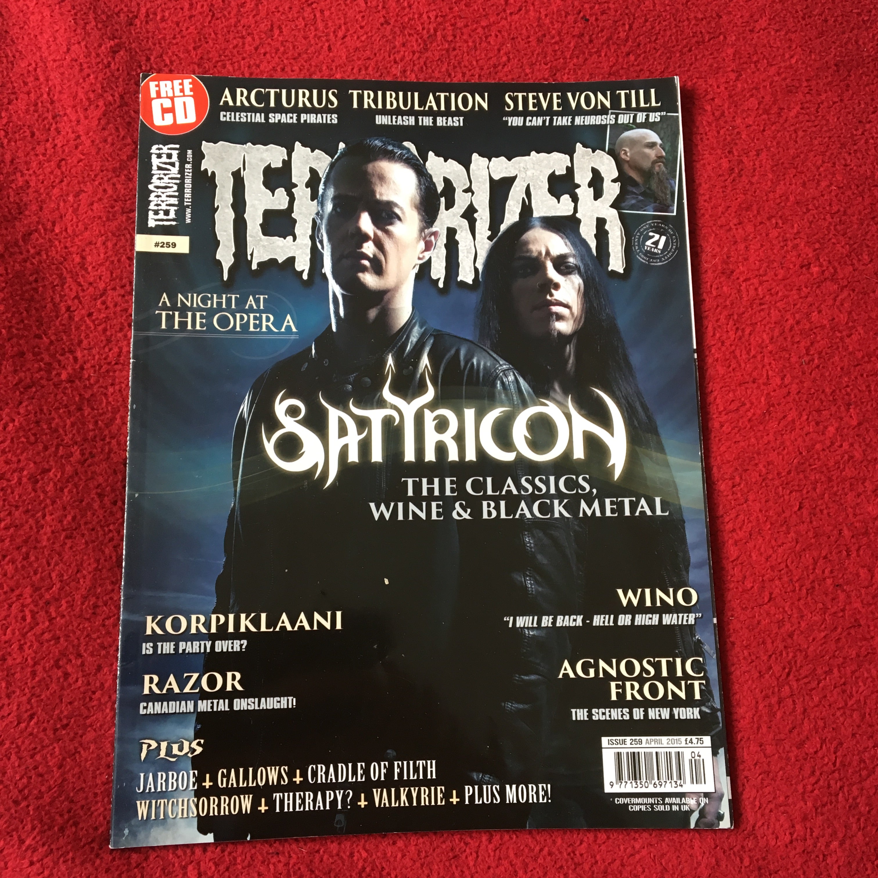 MOVING SALE: TERRORIZER magazine £1 per copy!   (201-final issue)