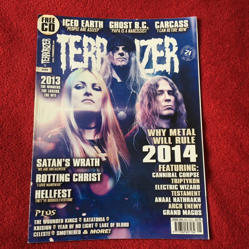 MOVING SALE: TERRORIZER magazine £1 per copy!   (201-final issue)