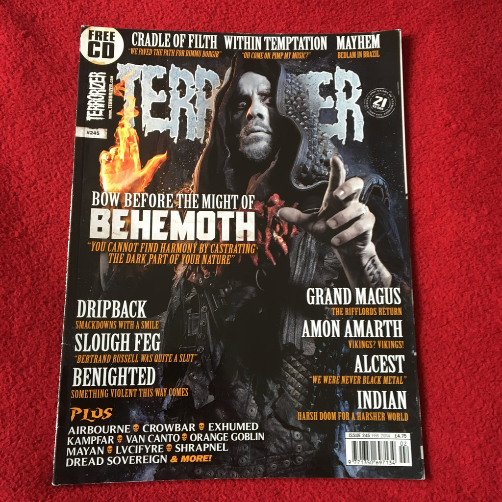 MOVING SALE: TERRORIZER magazine £1 per copy!   (201-final issue)