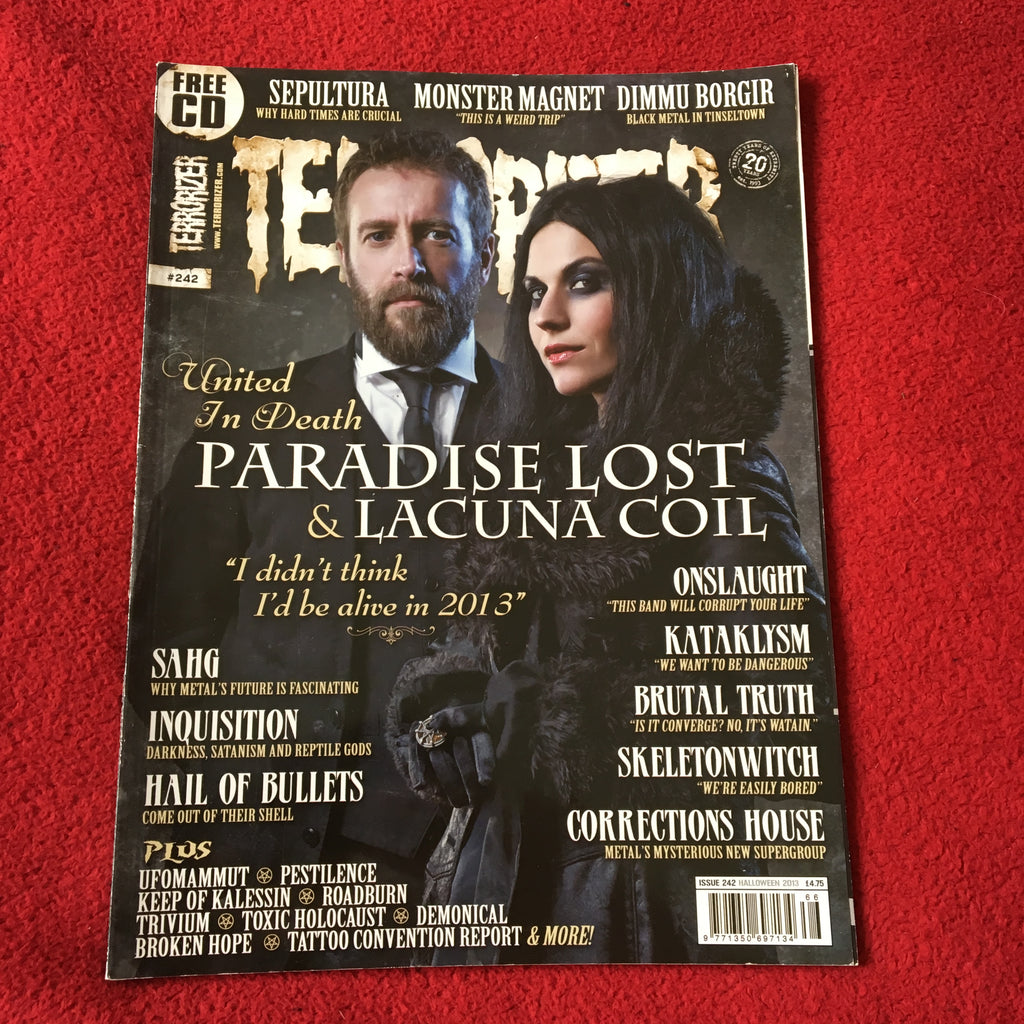 MOVING SALE: TERRORIZER magazine £1 per copy!   (201-final issue)