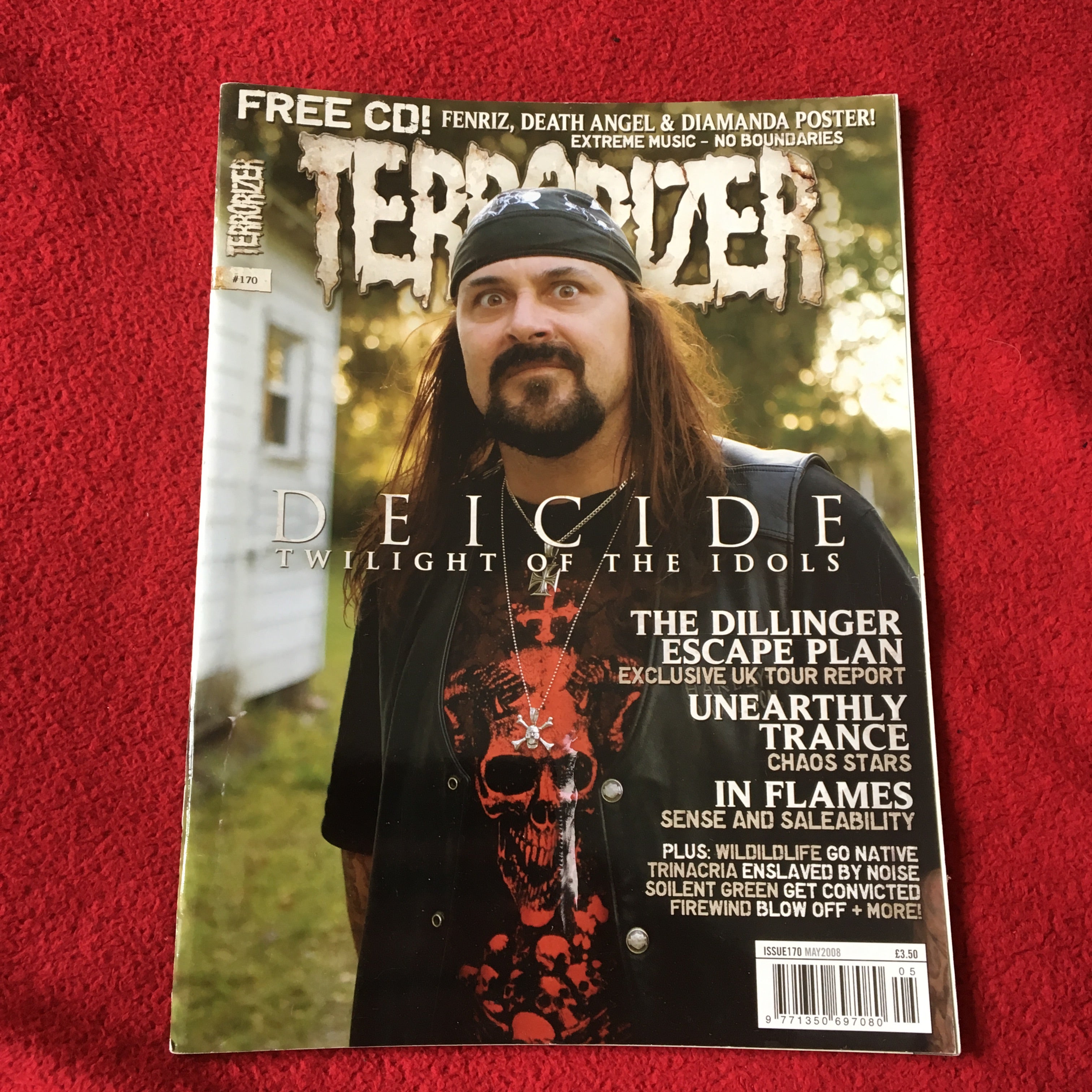 MOVING SALE: TERRORIZER magazine £1 per copy!   (issues 150-200)