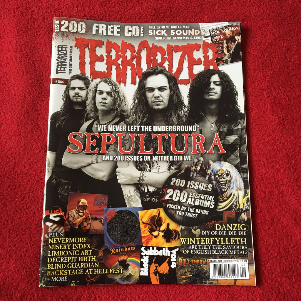 MOVING SALE: TERRORIZER magazine £1 per copy!  (issues 101-150)