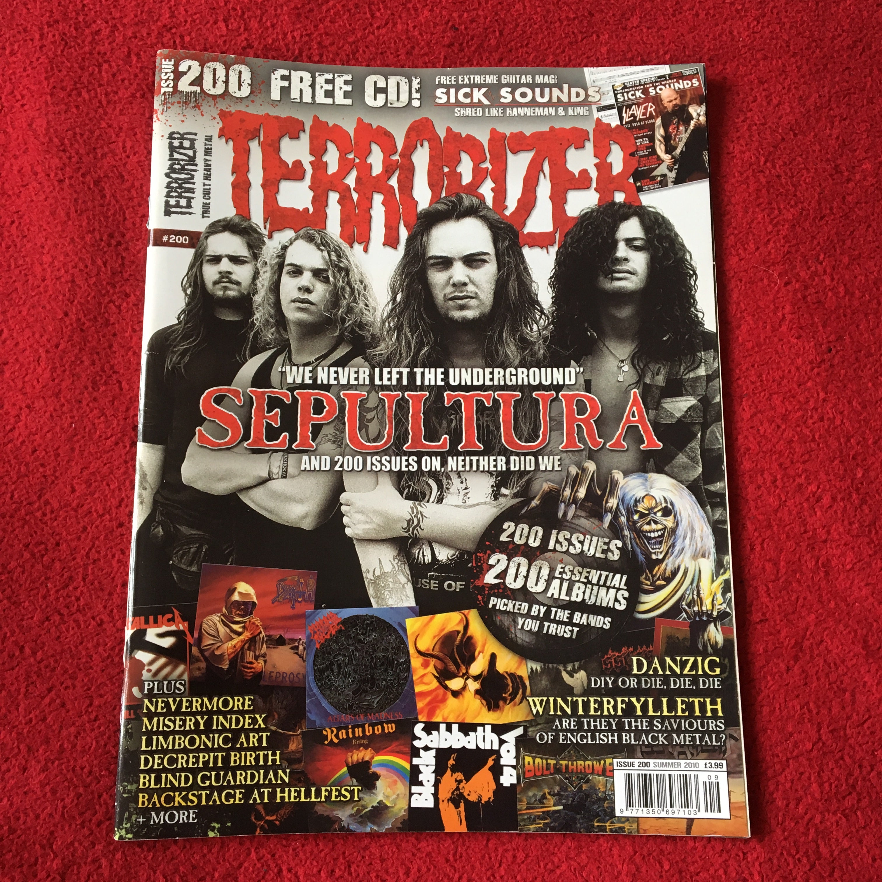 MOVING SALE: TERRORIZER magazine £1 per copy!   (issues 150-200)