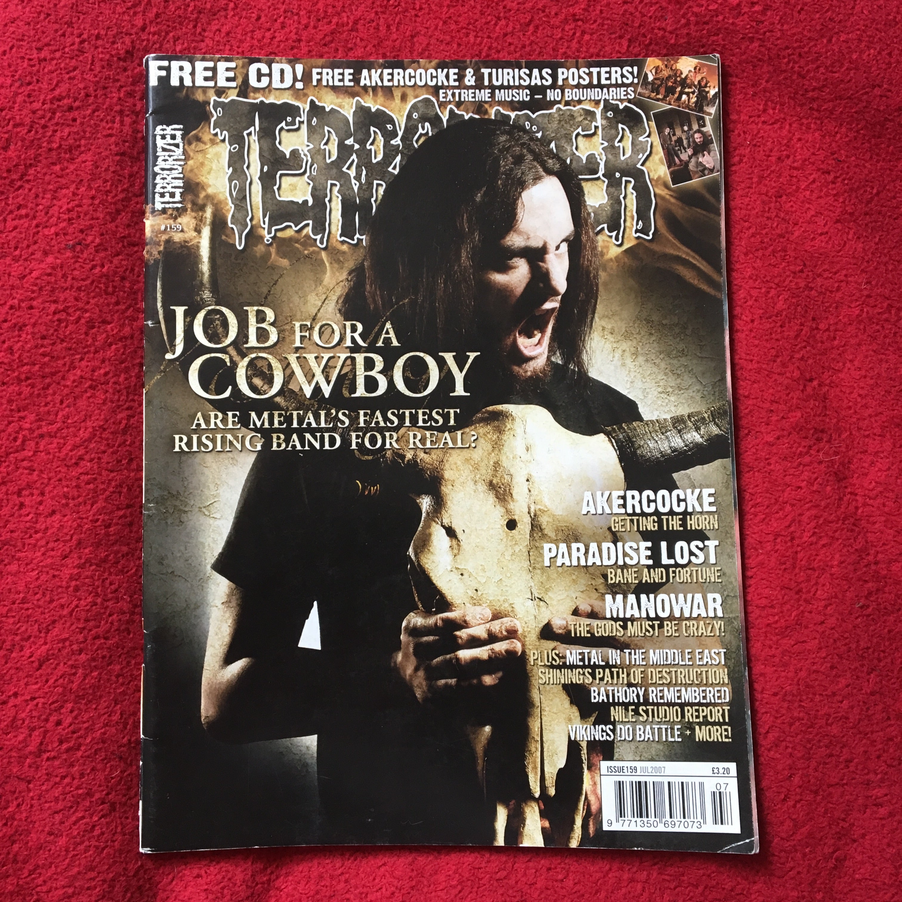 MOVING SALE: TERRORIZER magazine £1 per copy!  (issues 101-150)